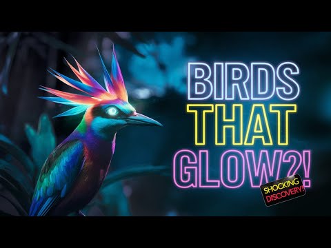 &quot;Birds-of-Paradise Glow Under UV Light! Scientists Reveal Hidden Colors&quot;