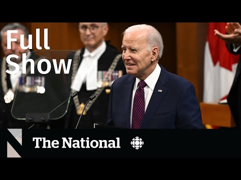 CBC News: The National | Biden’s trip wraps up, Paltrow testifies, Bird flu