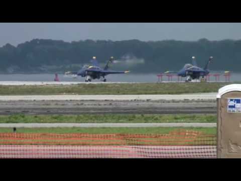 Blue angels solos takeoff