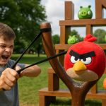 Life-Sized Angry Birds Smash Hits Campbell County: Kids Take Aim at Epic Fun in 2025
